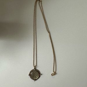 Virgins Saints & Angels San Benito Medallion - Gold